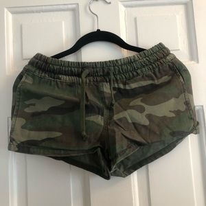 Aritzia Camo Shorts